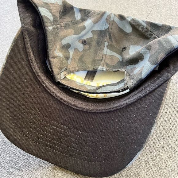 NWOT Black Velvet Camo Men’s Baseball Cap - Picture 3 of 3